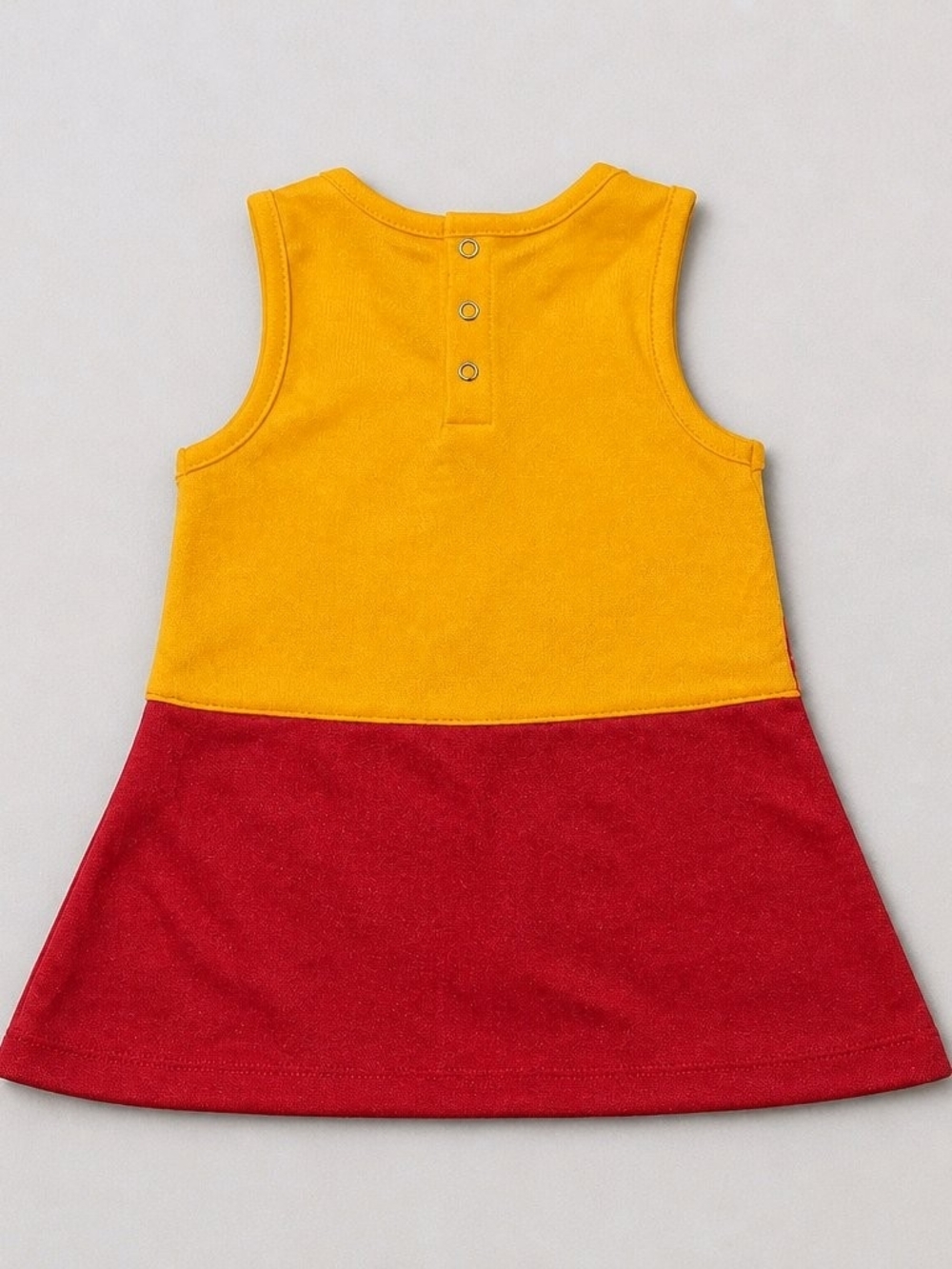 NFL Kansas City Chiefs Toddlers Yellow Red Cheer Dress - Picture 2 of 3